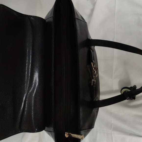 Versace 1969 Simulated Leather Pebbled Tote Bag / shoulder bag - Picture 11 of 15